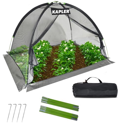 Kapler Pond Cover Dome Net 7x5FT for Outdoor Fish Ponds