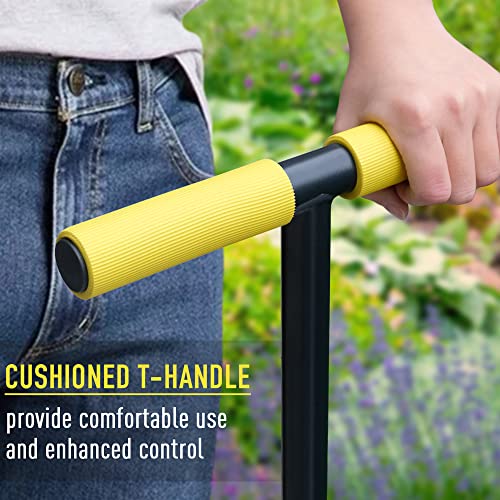 Colwelt Half Moon Edger Lawn Tool, Manual Lawn Edger Half Moon Shovel Spade