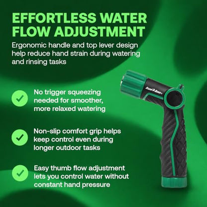 Rain Bird TCNZLADJ Garden Hose Nozzle - Thumb Control Water Spray - size: Adjustable Multi-Pattern