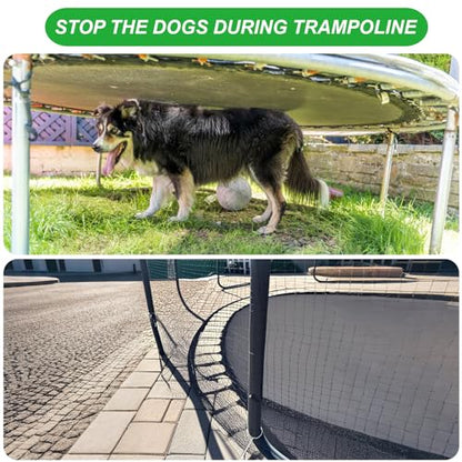 SPORTYOUTH Bird Netting Garden Deer Fence Netting Heavy Duty 5x100 ft - size: 1P-5x100ft