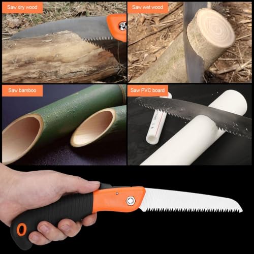 Foldable Manual Pruning Saw, 7.09 in Blade