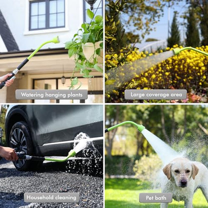 RESTMO Heavy Duty Metal Watering Wand 24 Inches, Water Wand for Garden Hose