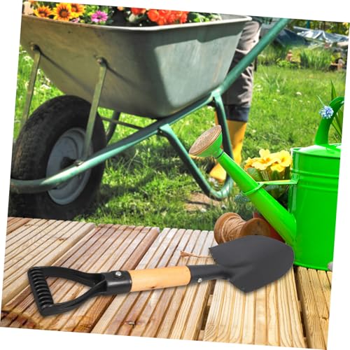 ORFOFE Flower Shovel Heavy Duty Gardening Trowel for Flower Planting Soil Loosening and Digging Hand Digging Garden Tool with Ergonomic Grip for Vegetable Beds Camping and Beach Use