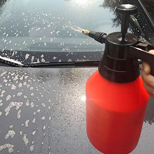 POLYTE One Hand Pump Pressure Sprayer w/Adjustable Nozzle 50 oz / 1.5 Liter