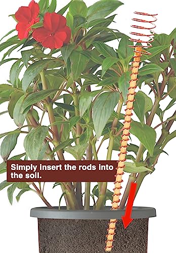 6 Pack 17" Copper Garden Stakes for Plant, Electroculture Copper Wire Rod - color: 6Pack 17Inch