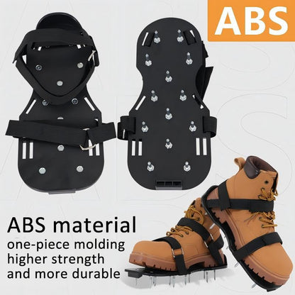 Lawn Aerator Tool | Aeration Spikes Shoes for Grass & Lawn (Large)