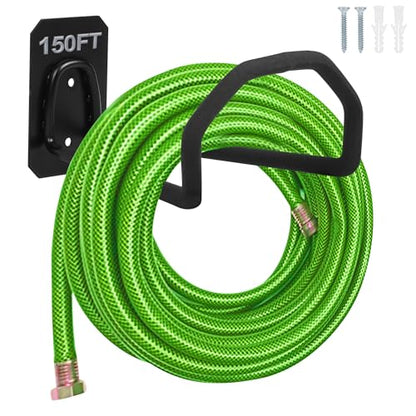 Garden Hose Holder Wall Mount Heavy Duty Water Hose Holders for Outside - color: 1pc Hose Holder 150ft
