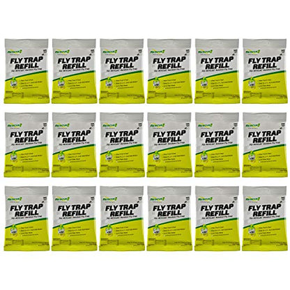 RESCUE! Reusable Fly Trap Bait Refill – Outdoor Use - 18 Pack