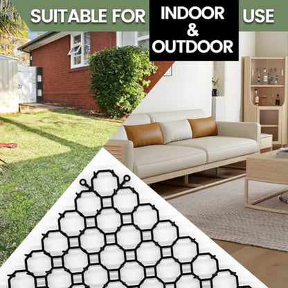 Scat Mat for Cats 16 x 13 Inch, Digging Deterrent for Dog, 8 Pack Cat Spike Deterrent Mats for Indoor/Outdoor, Pet Training Mat to Protect Furniture, Sofa, Plants & Garden - size: 8 Pack