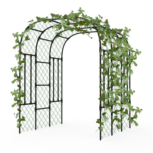 Trellis for Climbing Plants Outdoor - Grape Vine Trellis: 71 * 69 * 79 inch - size: 71(L) * 69(W) * 79(H) inch-20MM