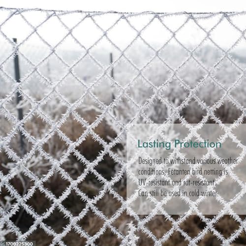Bird Netting for Garden, Fetanten 26 x 50 FT Netting for Garden Protection - size: 26 x 50FT
