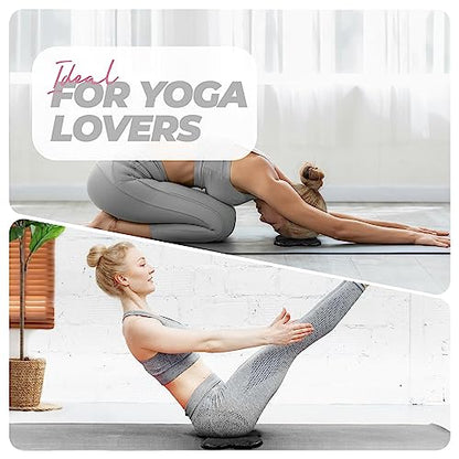 Yes4All Yoga Knee Pads, Thick Cushion for Knee & Elbow, Set of 2