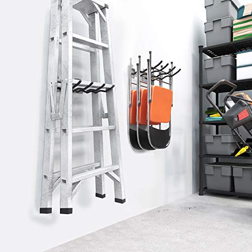 TORACK Garage Tool Organizer Hooks, 4-Pack Heavy-Duty 12" Steel Wave Hooks - size: 4-Pack 12" Wave Hooks