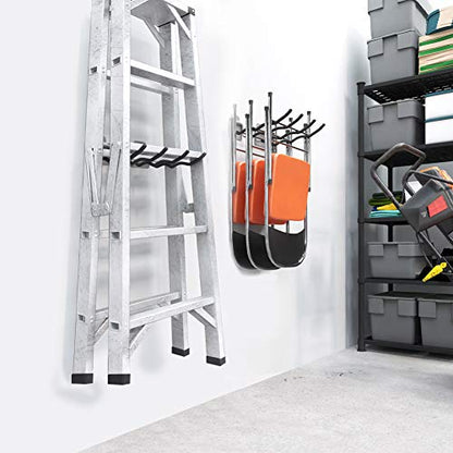 TORACK Garage Tool Organizer Hooks, 4-Pack Heavy-Duty 12" Steel Wave Hooks - size: 4-Pack 12" Wave Hooks