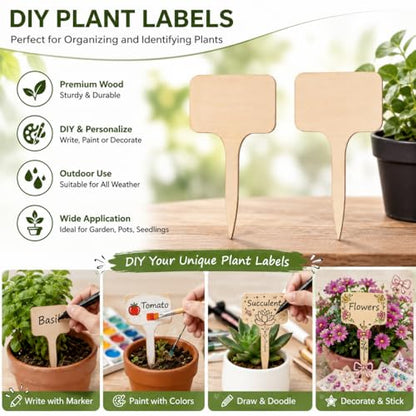 Plant Labels for Outdoor Garden Waterproof, 17 Pack Garden Sign - color: Funny