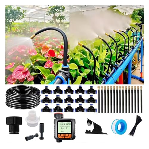 360° Adjustable Drip Irrigation System for Garden,Automatic Watering System - size: 65 FT