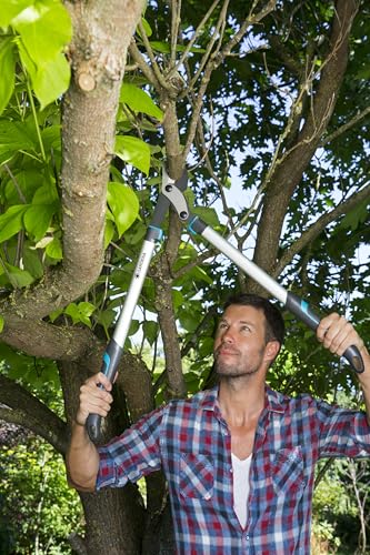 GARDENA Bypass Loppers, 31 in. Handle, 1.65 in. Max Cut - 12007 - size: 31", style: Bypass