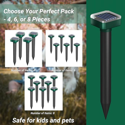 Effective Solar Deer Repellent Outdoor