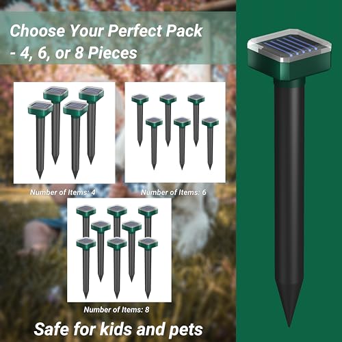 Effective Solar Deer Repellent Outdoor