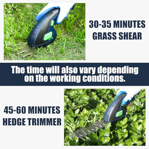 ZEITE 7.2V Grass Shear & Shrubbery Trimmer