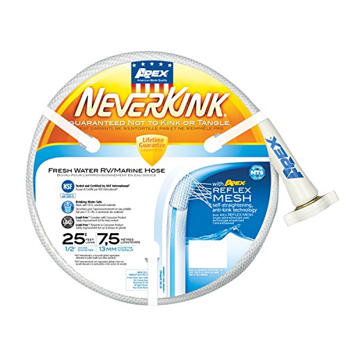Teknor Apex 7602-25 NeverKink RV/Marine Hose - 1/2" x 25' - size: 1/2" x 25'