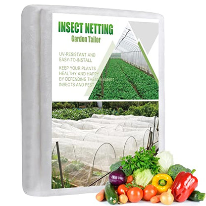 Garden Netting Bird Net 4x10Ft for Bug Protection - size: 4'x10'