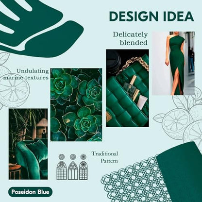 Vgo... Household Cleaning Gloves,Double-layer,Lined Dishwashing Gloves,Long Sleeves for Kitchen,Bathroom Cleaning(TP1117) - color: Dark Green, size: Large(Pack of 1)