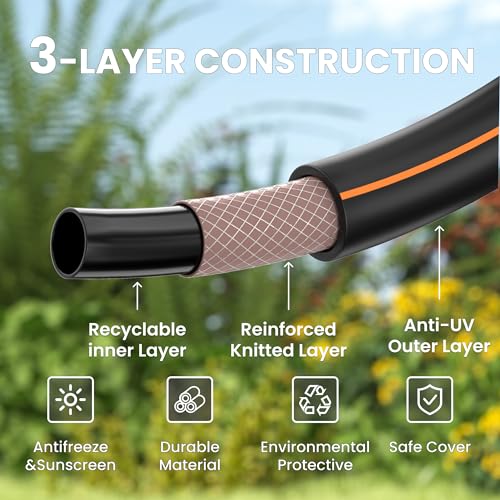 Giraffe Tools Leader Hose 6ft x 5/8", Short Water Hose - size: 6FT Female Female