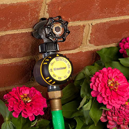 Melnor Mechanical Water Timer: Up to 2 Hour Runtime, Automatic Shut-Off