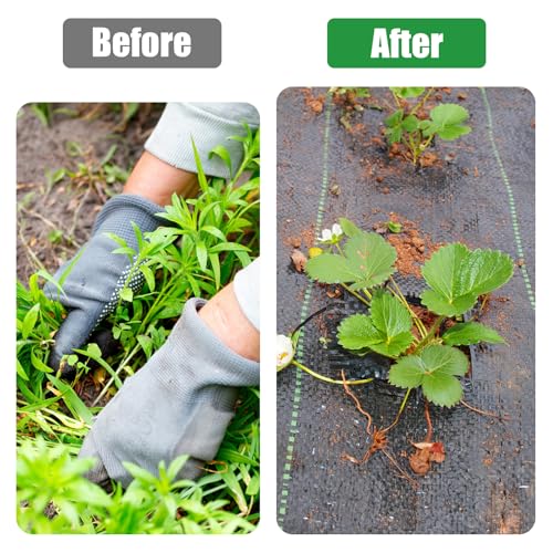 Weed Barrier Landscape Fabric Heavy Duty 4 Ft X 105 Ft