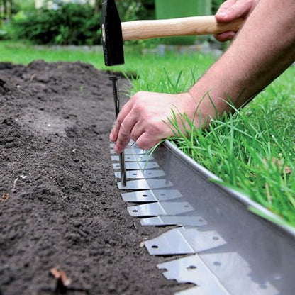 300Pcs 8-Inch Plastic Landscape Edging Spikes, Spiral Anchoring Nails for Weed Barrier, Paver Edging, Landscape Edging, Artificial Turf, Grass Pathways, and More - style: 300pcs
