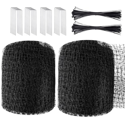 SPORTYOUTH Bird Netting Garden Deer Fence Netting 2 Pack 5x100 ft - size: 2P-5x100ft