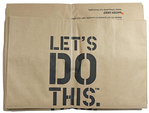THE HOME DEPOT Heavy Duty Brown Paper 30 Gallon Lawn and Refuse Bags for Home and Garden (15 Lawn Bags) - size: 15 Count (Pack of 1)