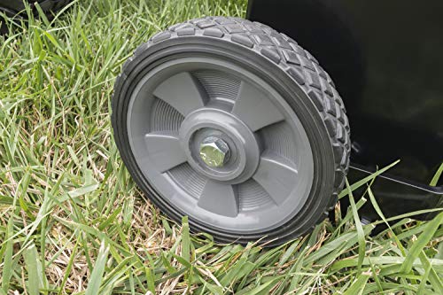 Agri-Fab 45-0544 40 inch Tow Behind Spike Aerator for Aerating Lawns; 10 Galvanized Steel Spike Disks, Universal Hitch, Black
