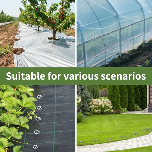 60 Pcs 6 Inch Landscape Fabric Staples, Tensile Strength 450-500Mpa - style: G-60 PCS