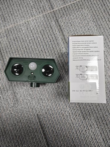 2026 Upgraded Solar Ultrasonic Animal Repeller Outdoor Deer Repellent Devices Waterproof