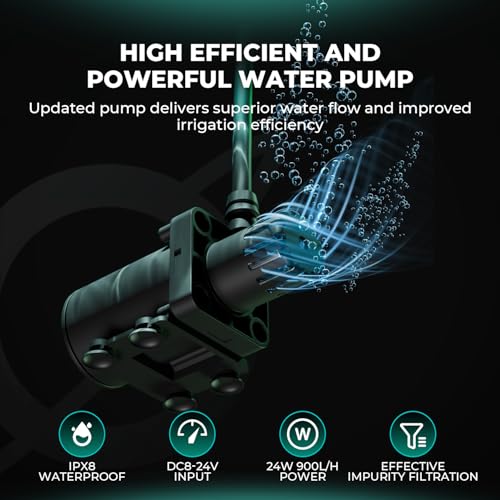 MARS HYDRO Auto Drip Irrigation Kits with 13 Gallon Foldable Bucket