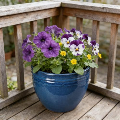 Large Ceramic Planter Pot for Indoor Outdoor Plants Flowers