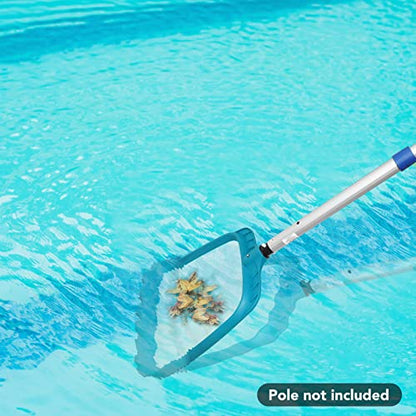 POOLWHALE Pool Leaf Skimmer, Pool Surface Cleaning Net (Pole Not Included) - size: Pool Skimmer