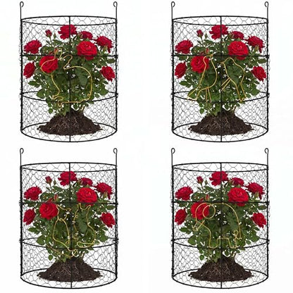 DHAMPOOH Garden Cloches for Plants, Outdoor Plant Protectors, 4 Pack - size: Pack of 4