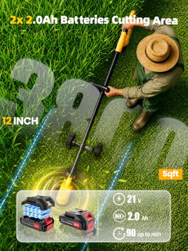 12-Inch Cordless Weed Wacker and Lawn Edger