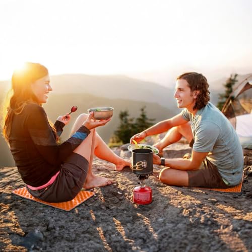 FOCHIER F Stadium Seat Pad, Foam Sitting Pad Mat, Diamond Foldable Camping Seat Cushion for Bleachers, Outdoor Hiking, Backpacking, Picnic, Fishing, Concert,Mountaineering - color: Orange 2PC