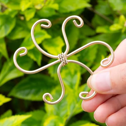5Pcs Monstera Plant Stem Support Hook-2.75x2.75in Plant Stem Holder - size: 2.75 x 2.75 inches