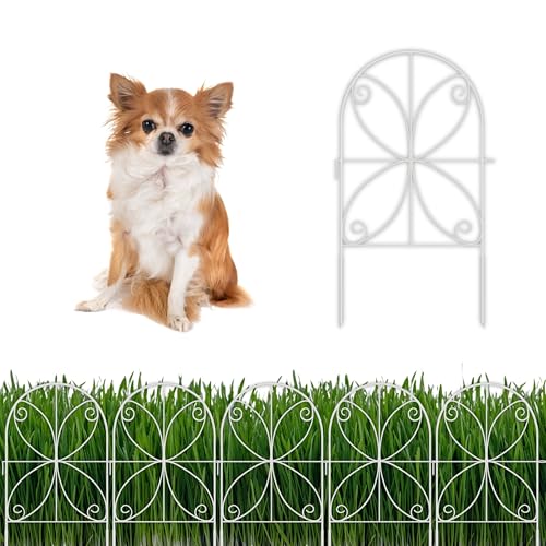 ShopLaLa Animal Barrier Fence (10 Panels) 12x24in Decorative Metal Fences