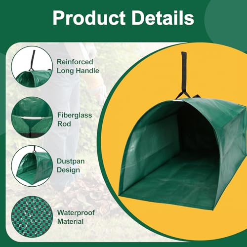 72 Gallon Lawn Leaf Bags, Yard Waste Bags, Leaf Collector, 1 Pack - size: 1 Count (Pack of 1)