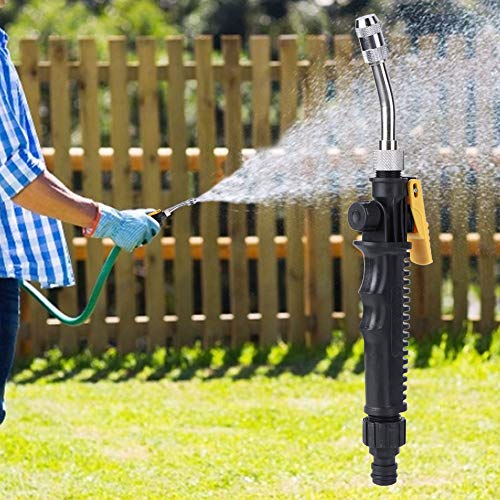 High Pressure Water Sprayer, Adjustable Flower Plant Watering Nozzle G3/8 DN10, Irrigation Tool/Pressure Washer for Garden(30 cm)
