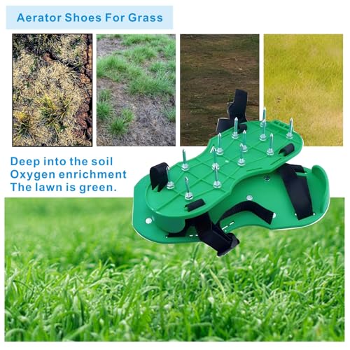 Airraider for Lawn Spike Shoes for Lawn Aerating