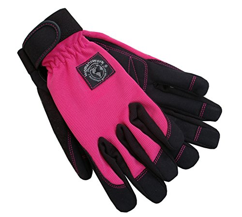 Womanswork Digger Gardening Gloves, Magenta, Small - color: Hot Pink, size: Small