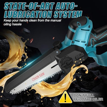 Cordless Hedge Trimmer and Chainsaw Combo for Makita 18V Battery - size: Hedge Trimmer + Chainsaw Combo