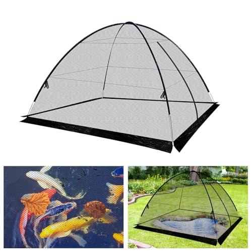 Alphatool 7 x 9 Ft Pond Netting for Koi Ponds - size: 7 x 9 Ft
